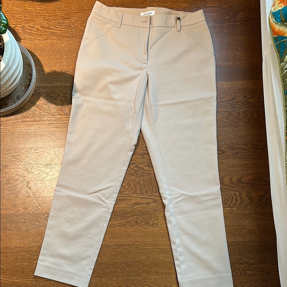 Calvin Klein Beige Trousers